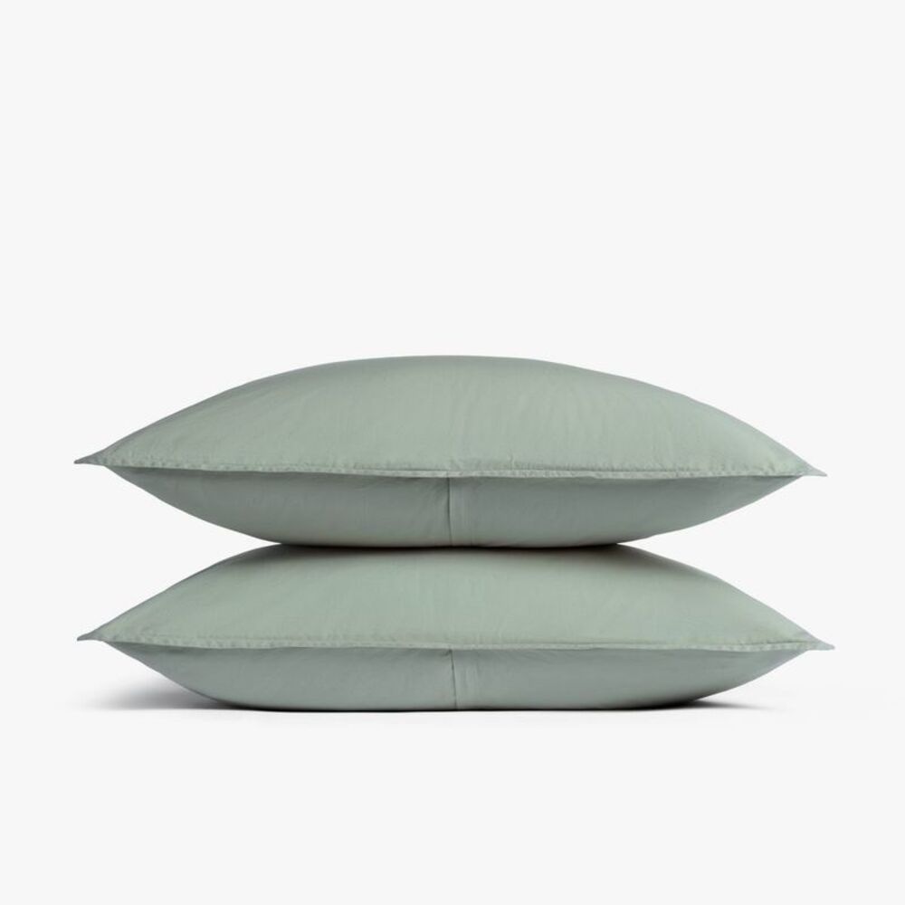 King Casual Organic Cotton Sham Set Jade - Parachute